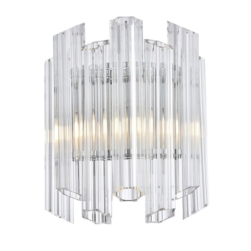 Nickel Finish Wall Lamp